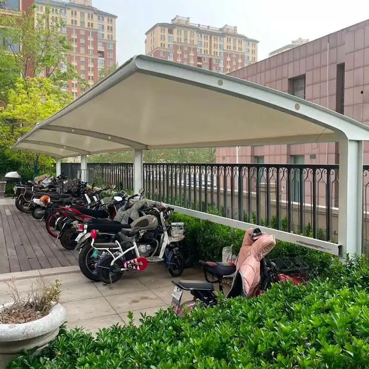 保德县膜结构电动车棚